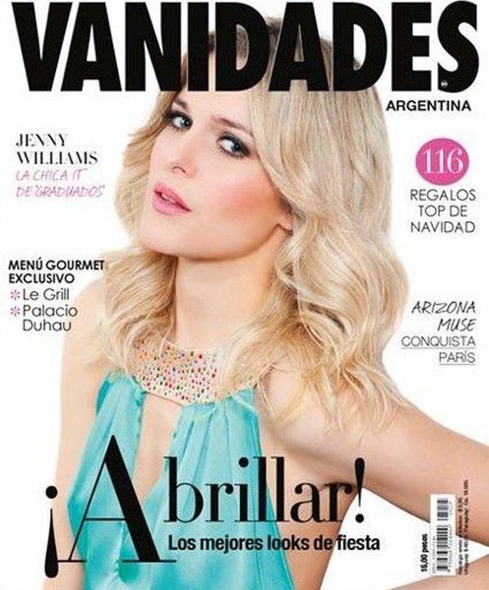 VANIDADES ARGENTINA magazine side cover 1 December 2012