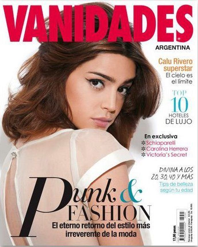 VANIDADES ARGENTINA magazine side cover 1 February 2013