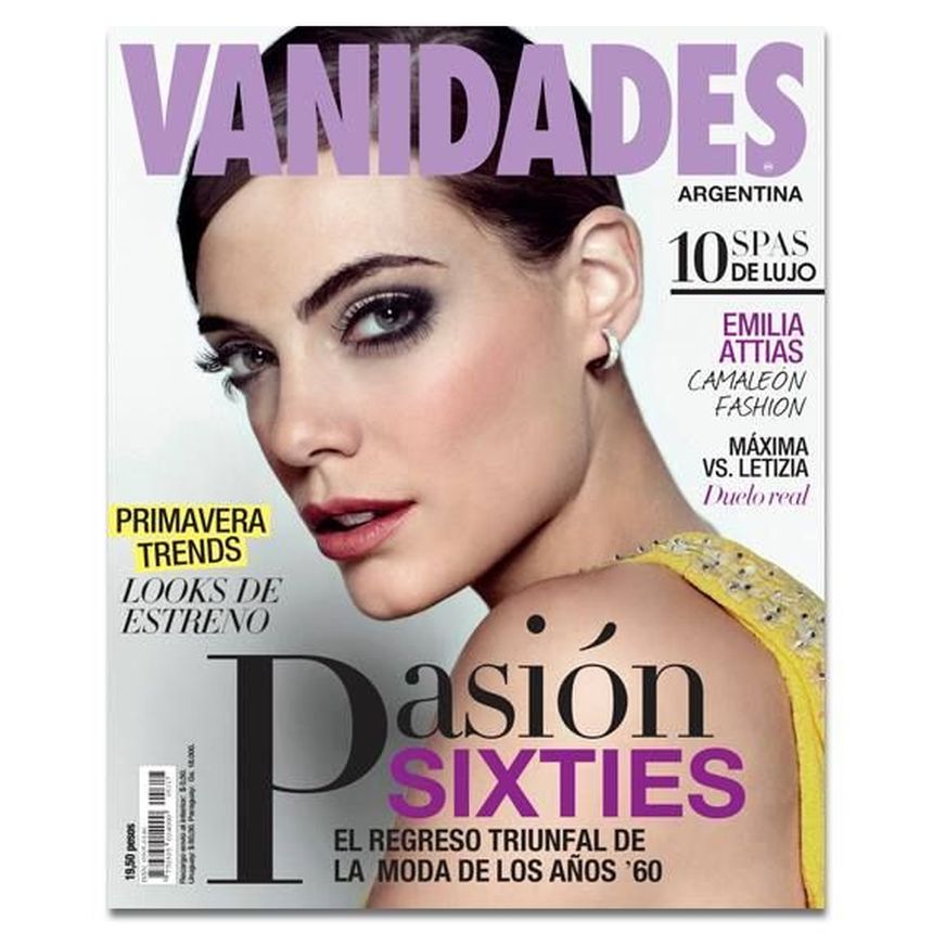 VANIDADES ARGENTINA magazine side cover 14 August 2013