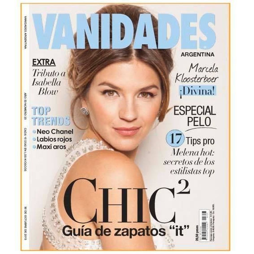 VANIDADES ARGENTINA magazine side cover 1 November 2013