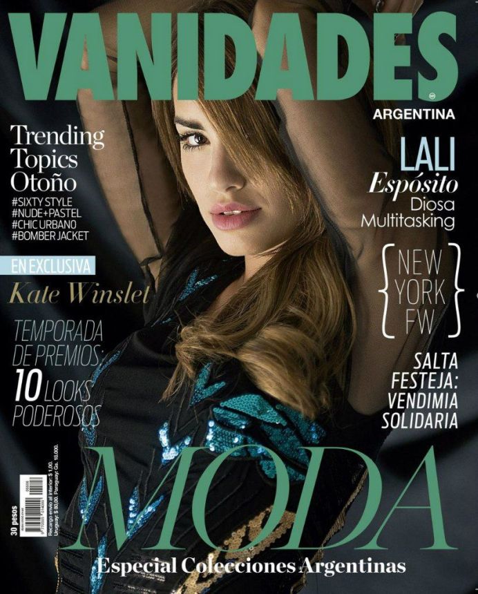VANIDADES ARGENTINA magazine side cover 15 March 2015