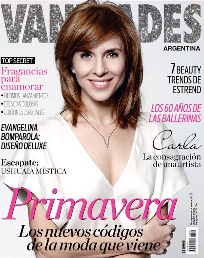 VANIDADES ARGENTINA magazine side cover 14 August 2015