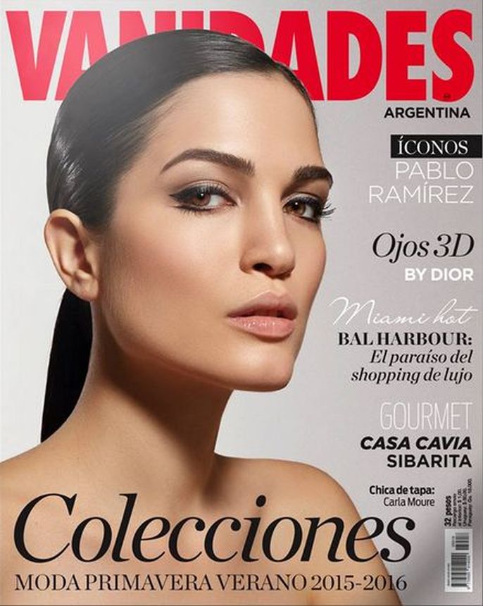 VANIDADES ARGENTINA magazine side cover 26 August 2015