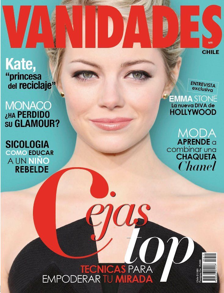 VANIDADES magazine side cover 10 August 2012