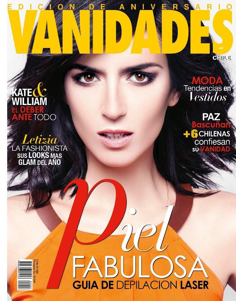 VANIDADES magazine side cover 23 October 2012