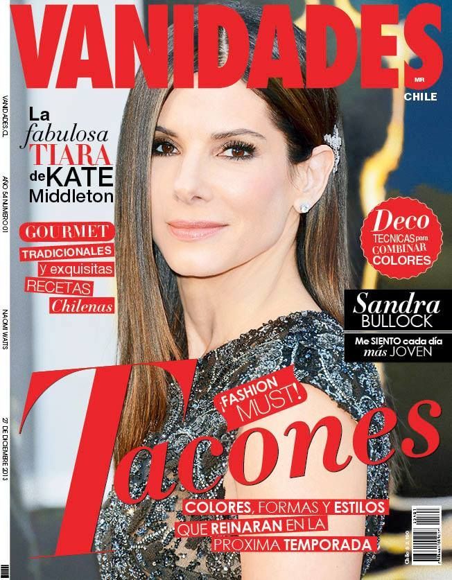 VANIDADES magazine side cover 27 December 2013