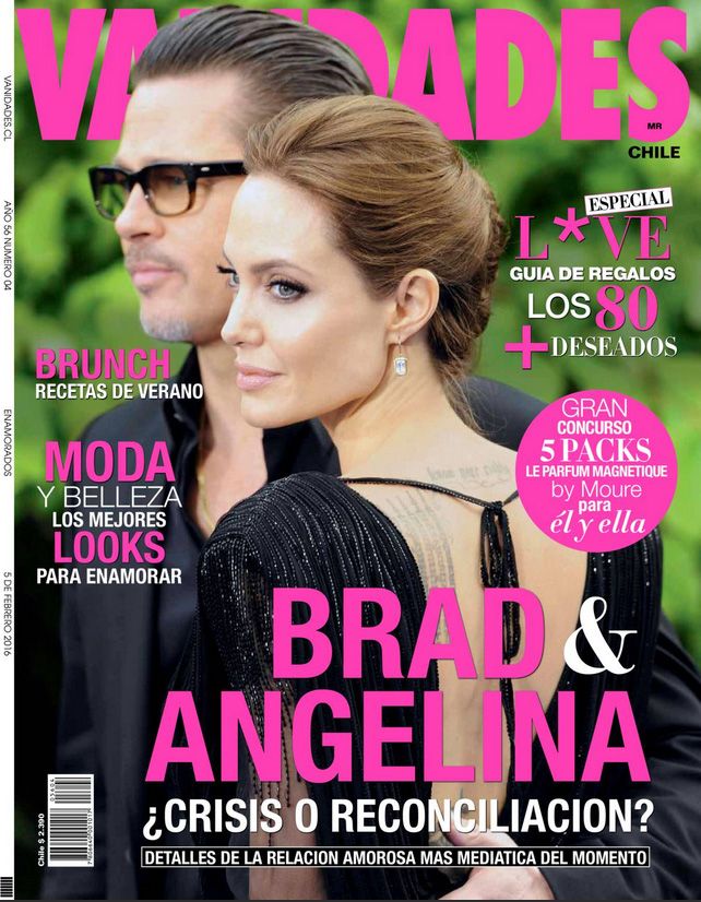 VANIDADES magazine side cover 5 February 2016
