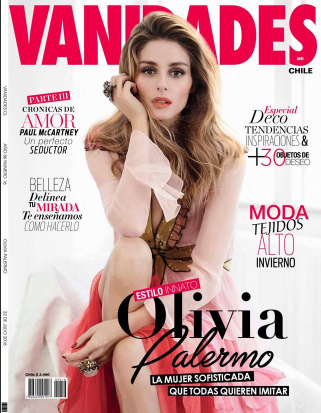 VANIDADES magazine side cover 22 July 2016