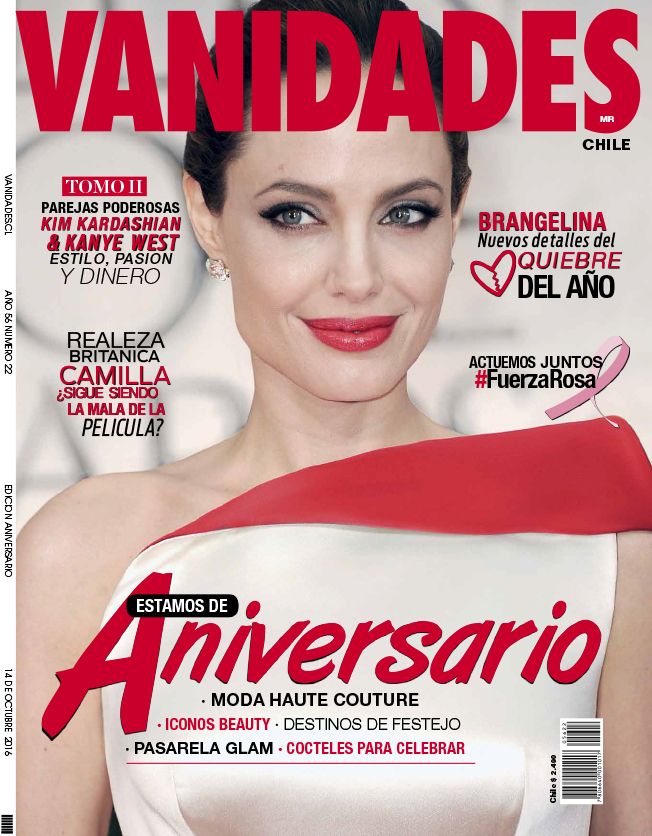VANIDADES magazine side cover 14 October 2016