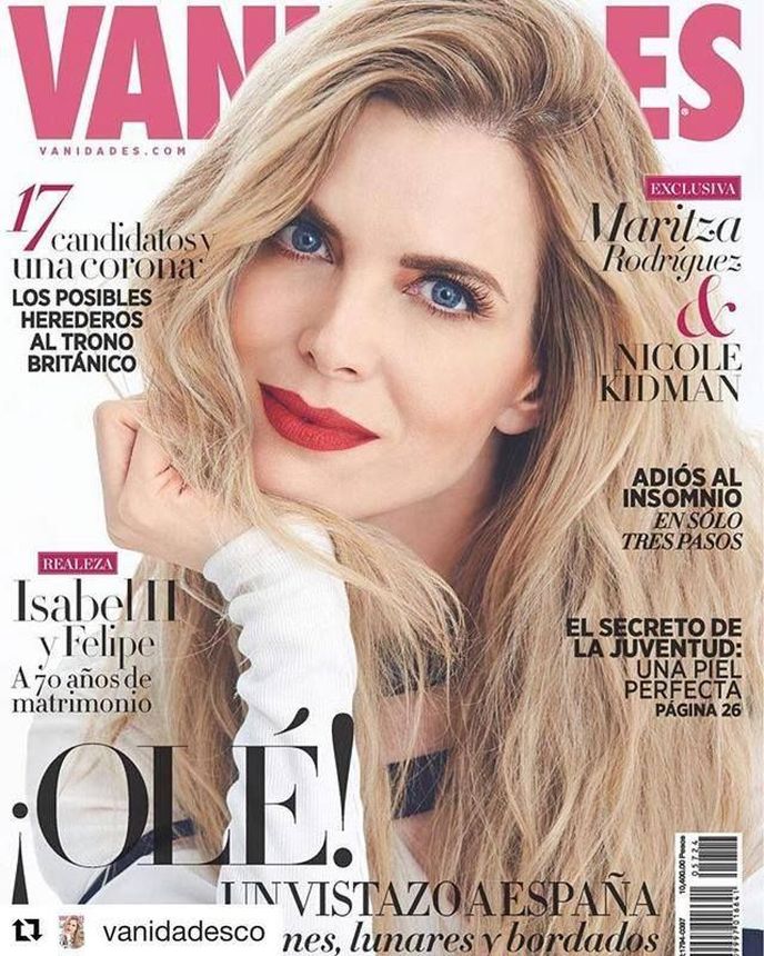 VANIDADES COLOMBIA magazine side cover  December 2017