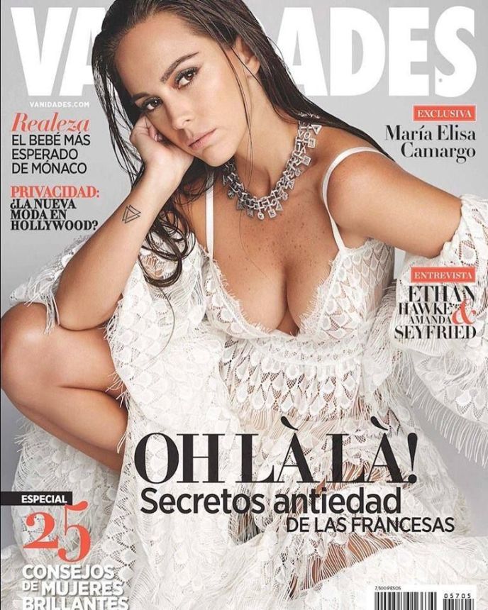 VANIDADES COLOMBIA magazine side cover  March 2018