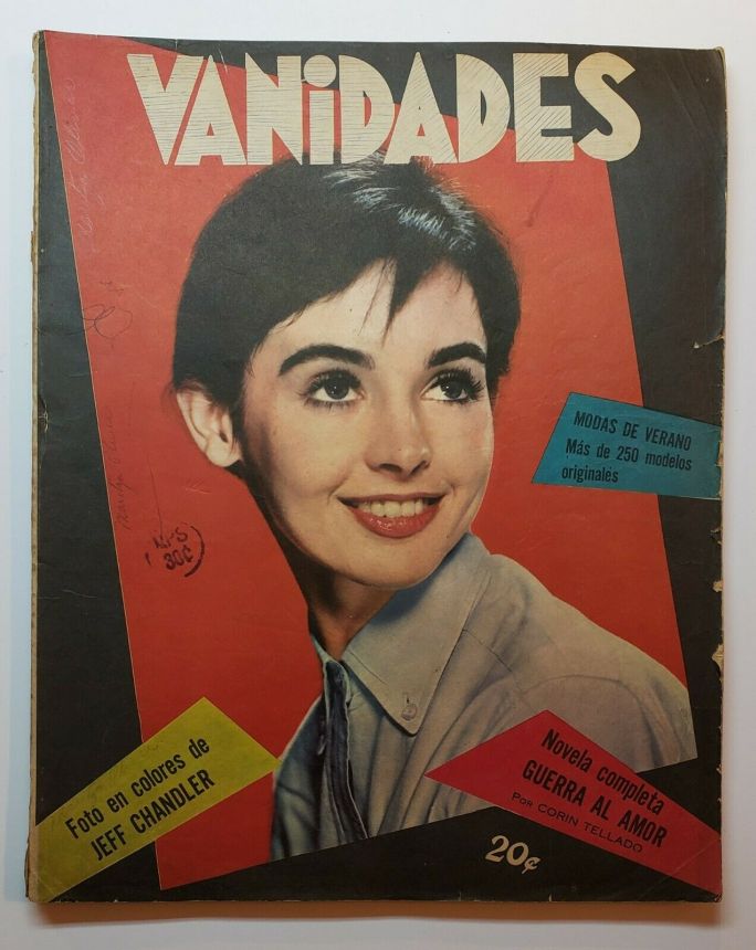 VANIDADES (CUBA) magazine side cover   1958