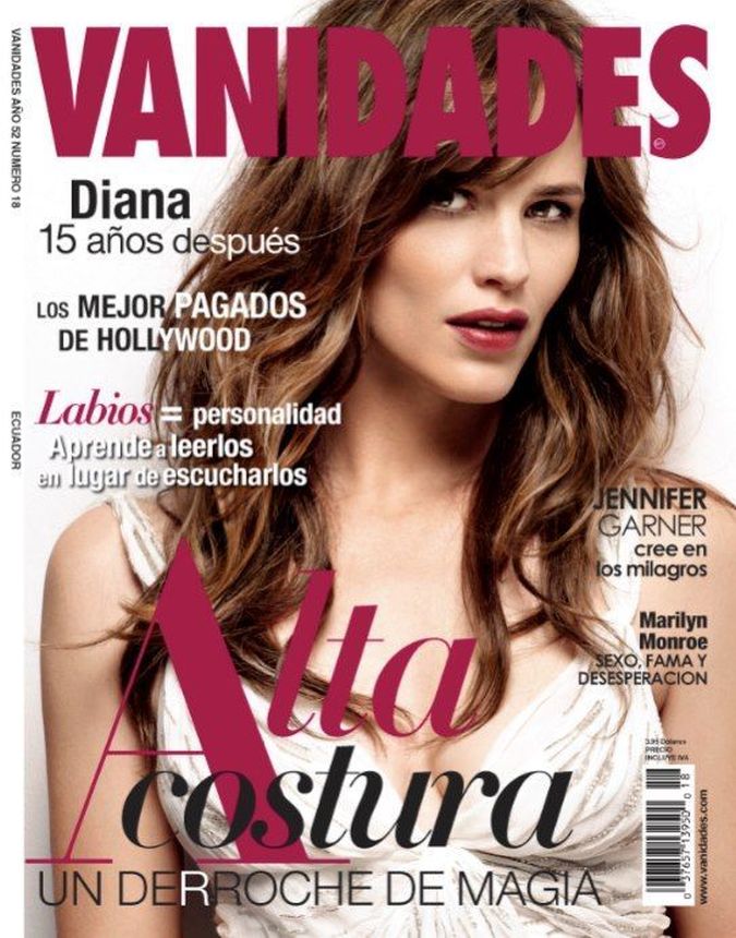 VANIDADES ECUADOR magazine side cover 1 September 2012