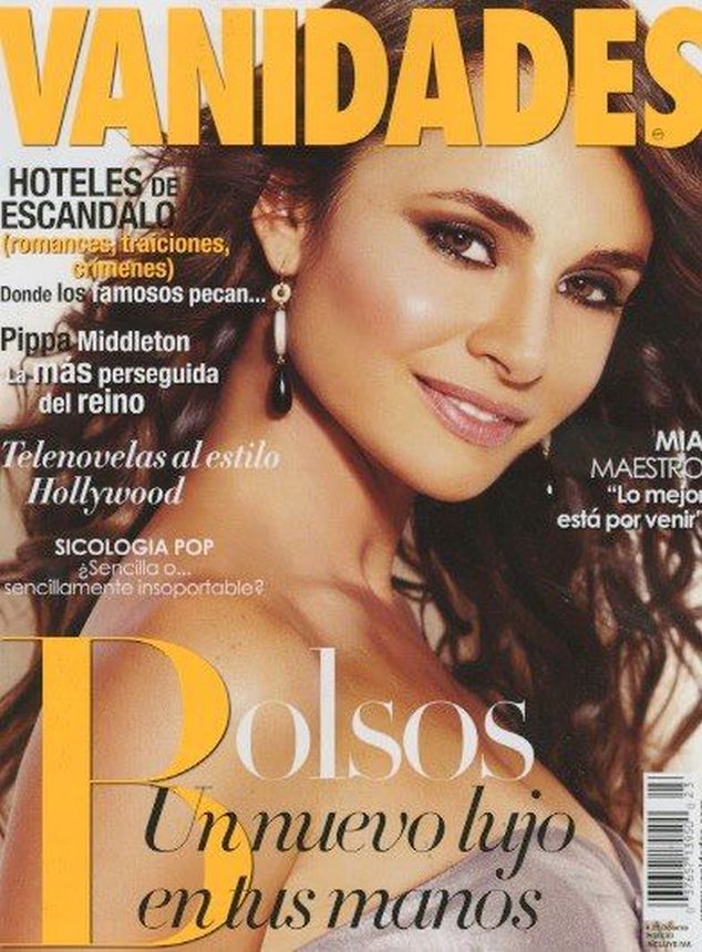 VANIDADES ECUADOR magazine side cover 1 November 2012