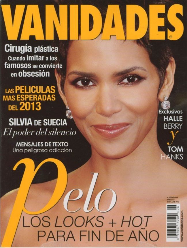 VANIDADES ECUADOR magazine side cover 15 December 2012