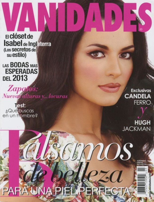 VANIDADES ECUADOR magazine side cover 1 February 2013