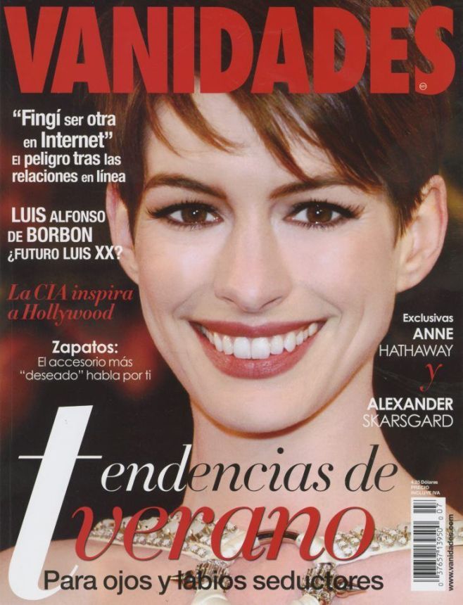 VANIDADES ECUADOR magazine side cover 1 April 2013