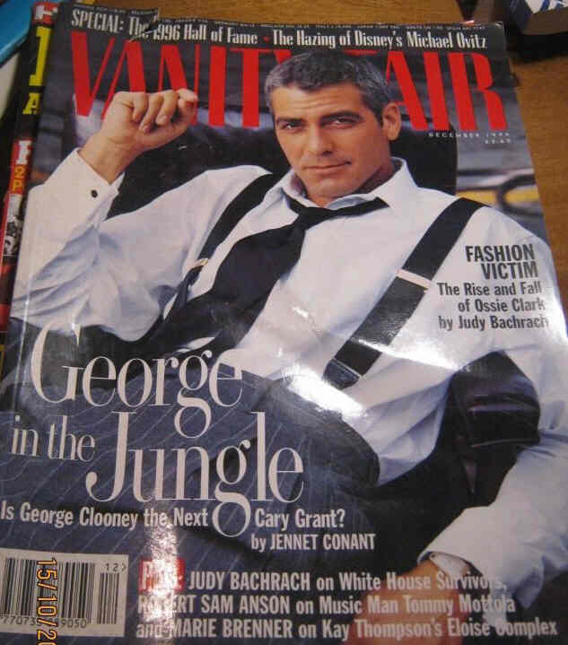VANITY FAIR UK magazine side cover  December 1996