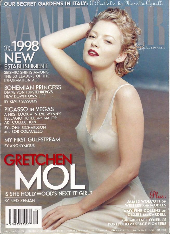 VANITY FAIR UK magazine side cover  October 1998