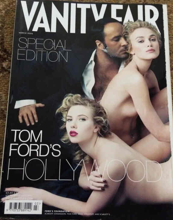 VANITY FAIR UK magazine side cover  March 2006