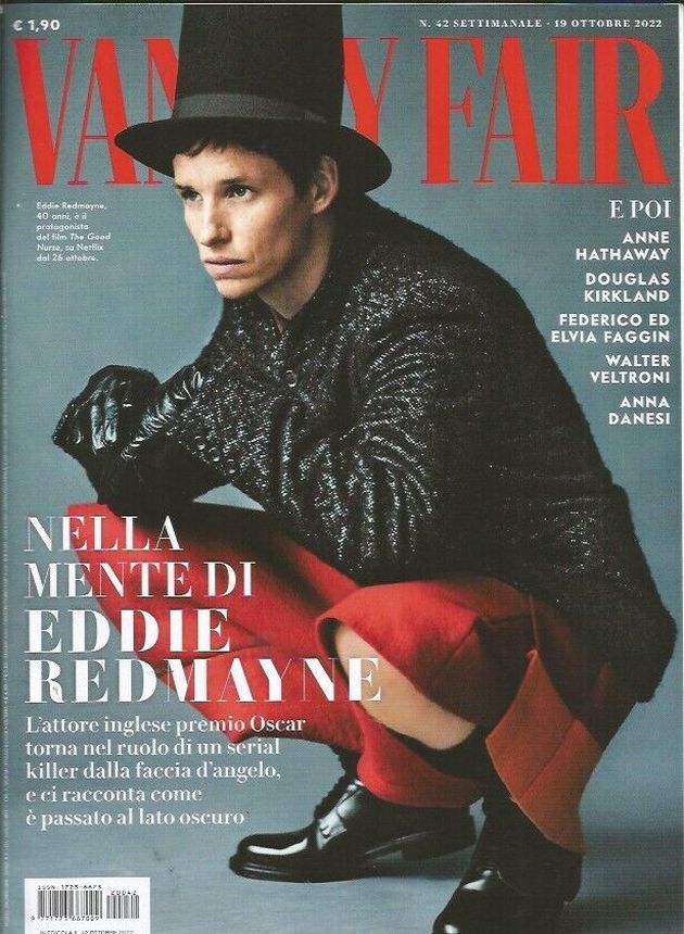 VANITY FAIR (Italy) magazine side cover Issue 42 19 October 2022