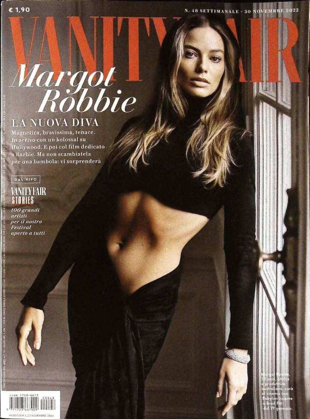 VANITY FAIR (Italy) magazine side cover Issue 48 30 November 2022