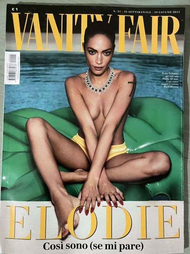 VANITY FAIR (Italy) magazine side cover Issue 24-25 19 June 2024