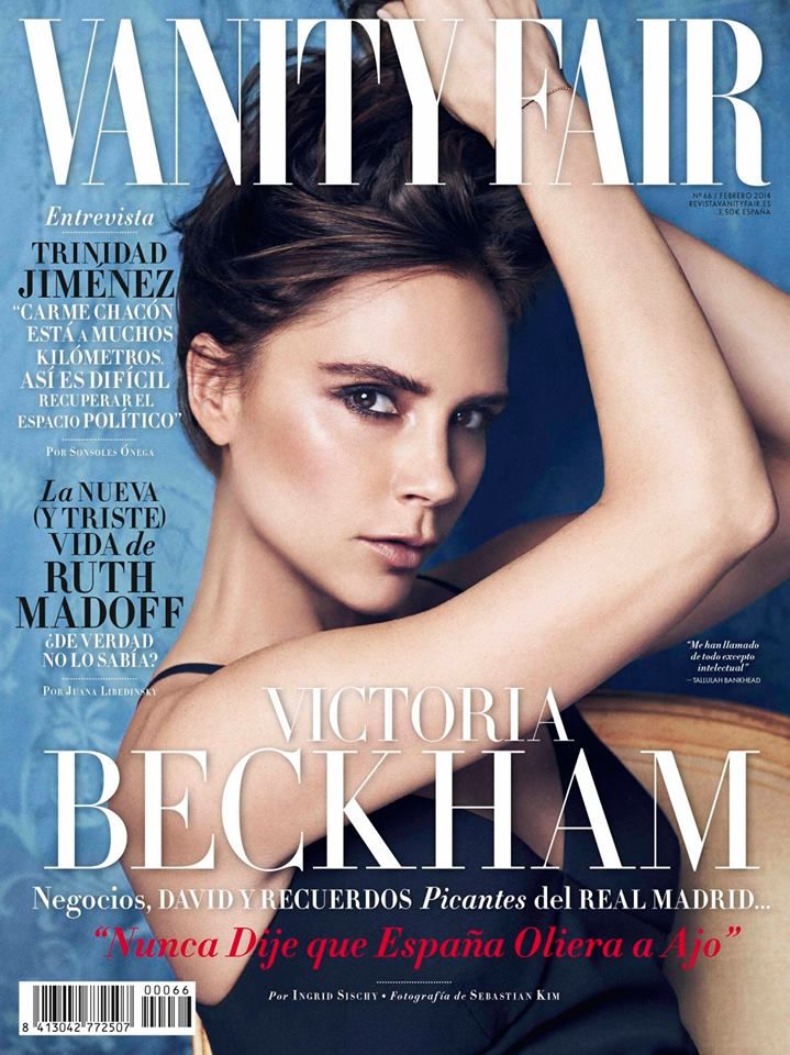 VANITY FAIR (Spain) magazine side cover Issue 66 February 2014