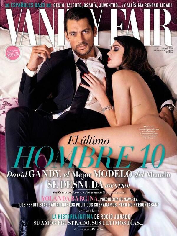 VANITY FAIR (Spain) magazine side cover Issue 69 May 2014
