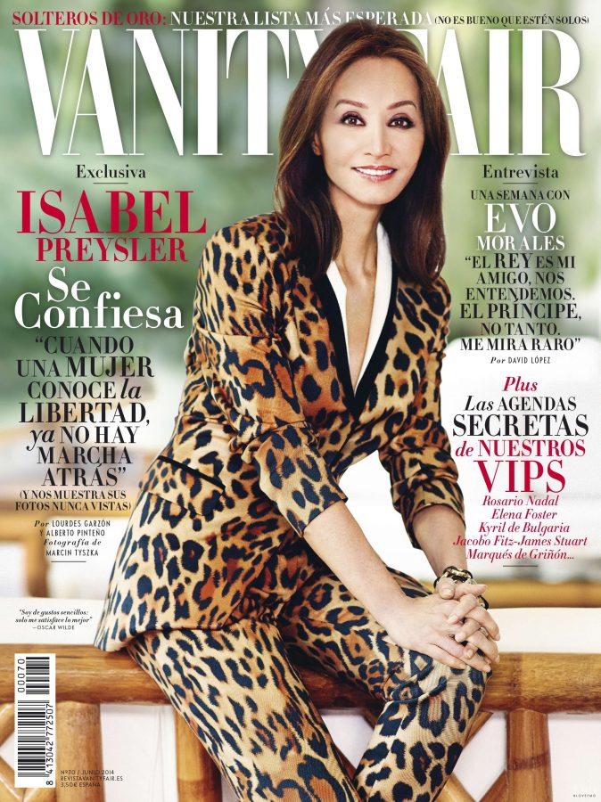 VANITY FAIR (Spain) magazine side cover Issue 70 June 2014
