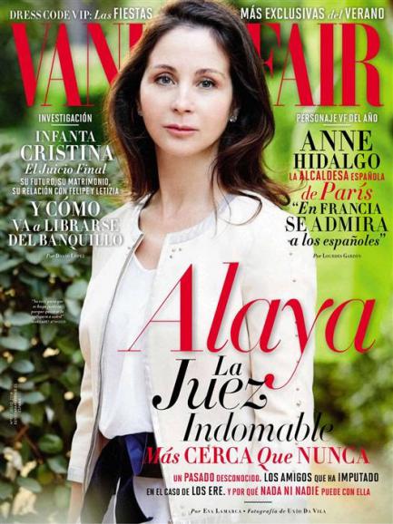 VANITY FAIR (Spain) magazine side cover Issue 71 July 2014