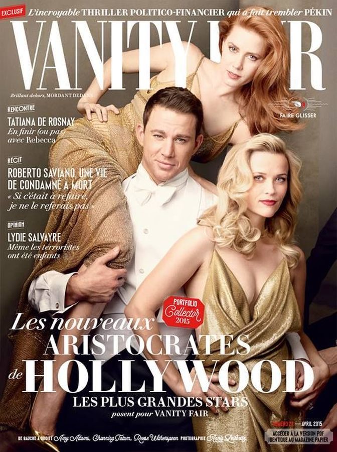 VANITY FAIR (Fr) magazine side cover Issue 22  April 2015