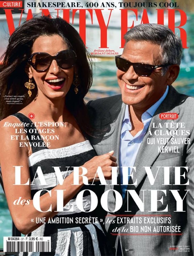 VANITY FAIR (Fr) magazine side cover Issue 37  July 2016