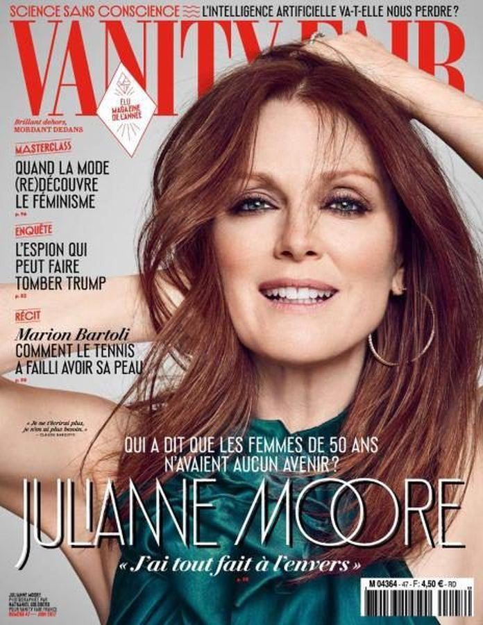 VANITY FAIR (Fr) magazine side cover Issue 47  June 2017
