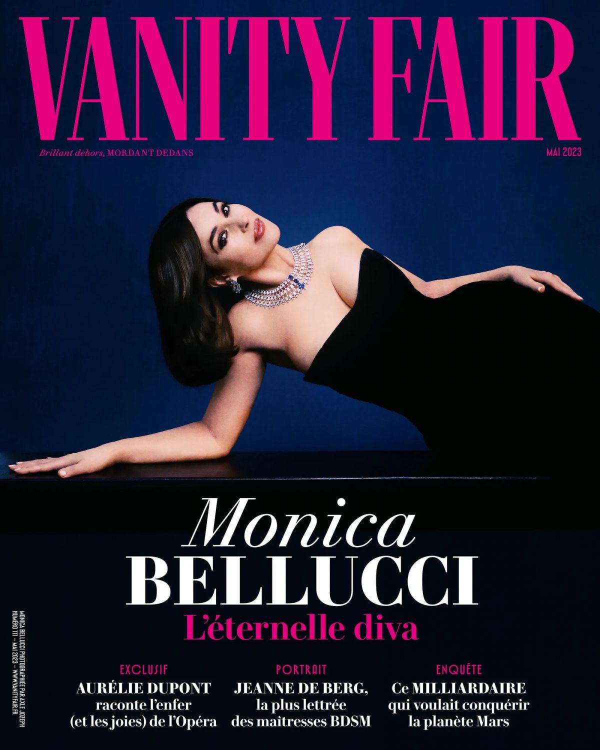 VANITY FAIR (Fr) magazine side cover  May 2023