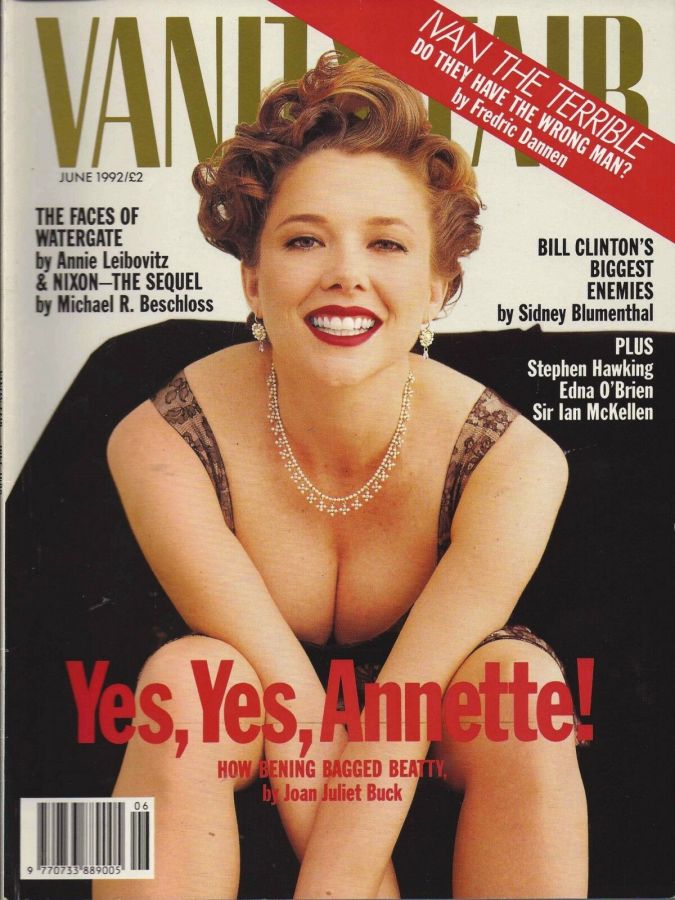 VANITY FAIR UK magazine side cover  June 1992