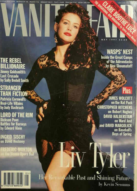VANITY FAIR UK magazine side cover  May 1997