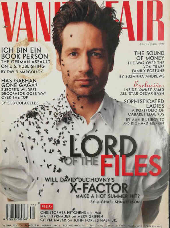 VANITY FAIR UK magazine side cover  June 1998