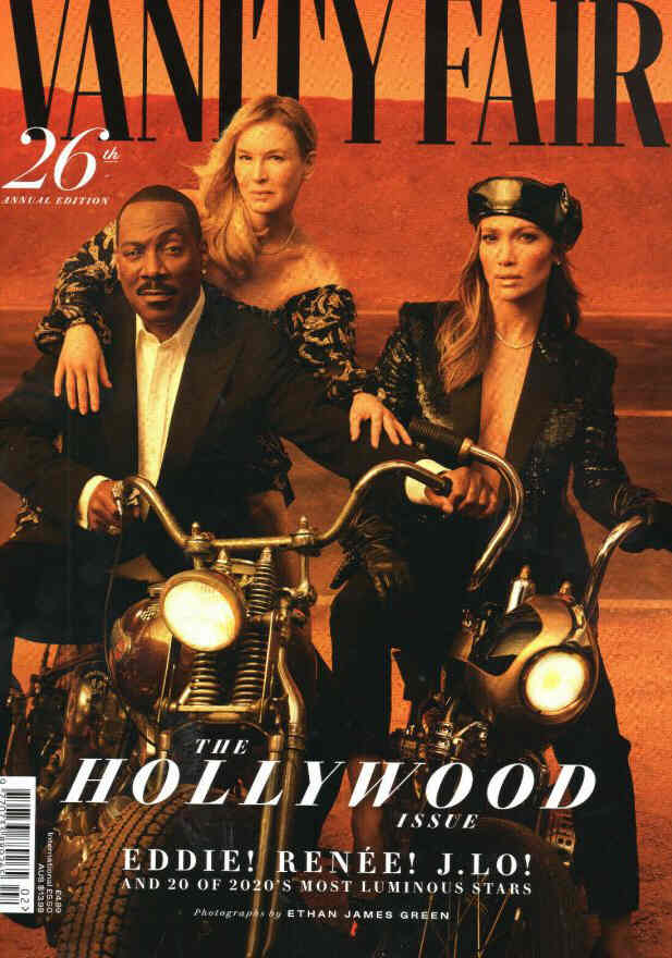 VANITY FAIR UK magazine side cover Issue sp  March 2020