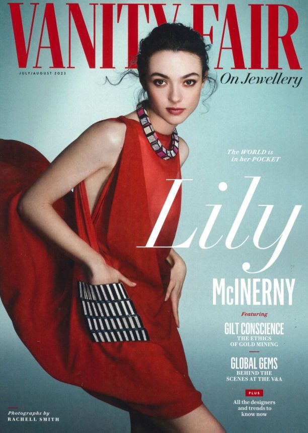 VANITY FAIR UK magazine side cover  July/August 2023