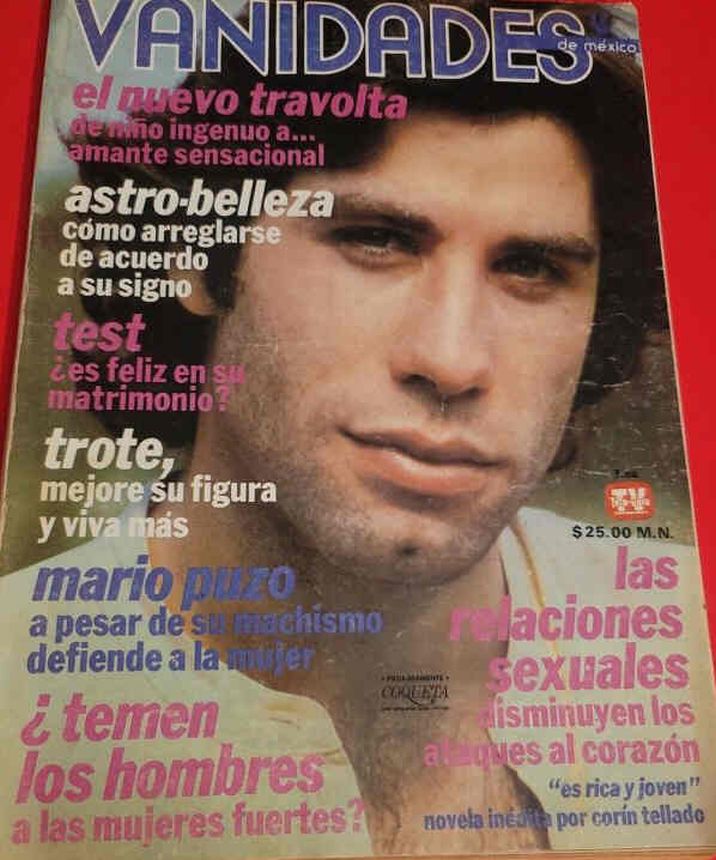 VANIDADES (Mex) magazine side cover  January 1979