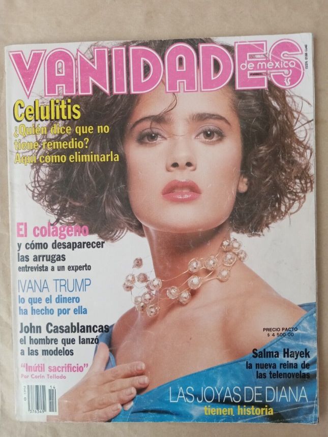 VANIDADES (Mex) magazine side cover  July 1990