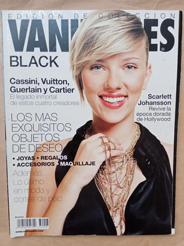 VANIDADES (Mex) magazine side cover  November 2006