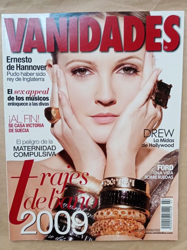 VANIDADES (Mex) magazine side cover  March 2009
