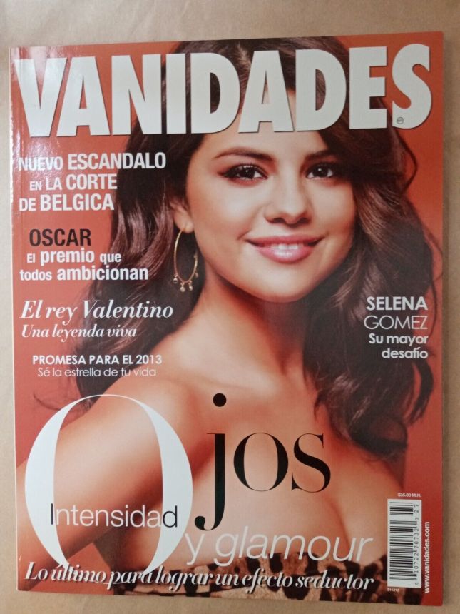 VANIDADES (Mex) magazine side cover  December 2012