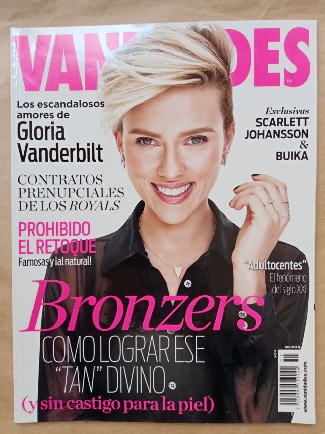 VANIDADES (Mex) magazine side cover  May 2016