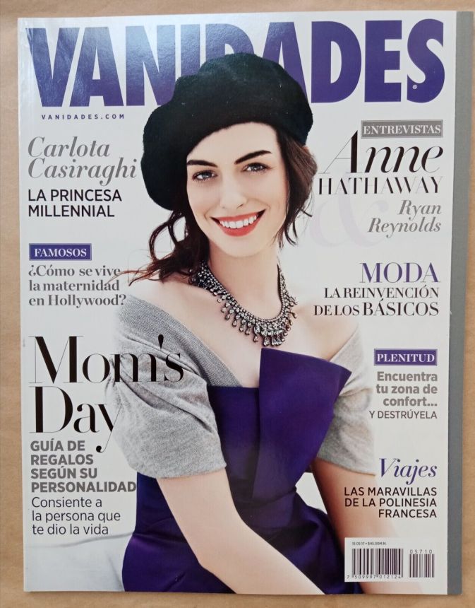 VANIDADES (Mex) magazine side cover  May 2017