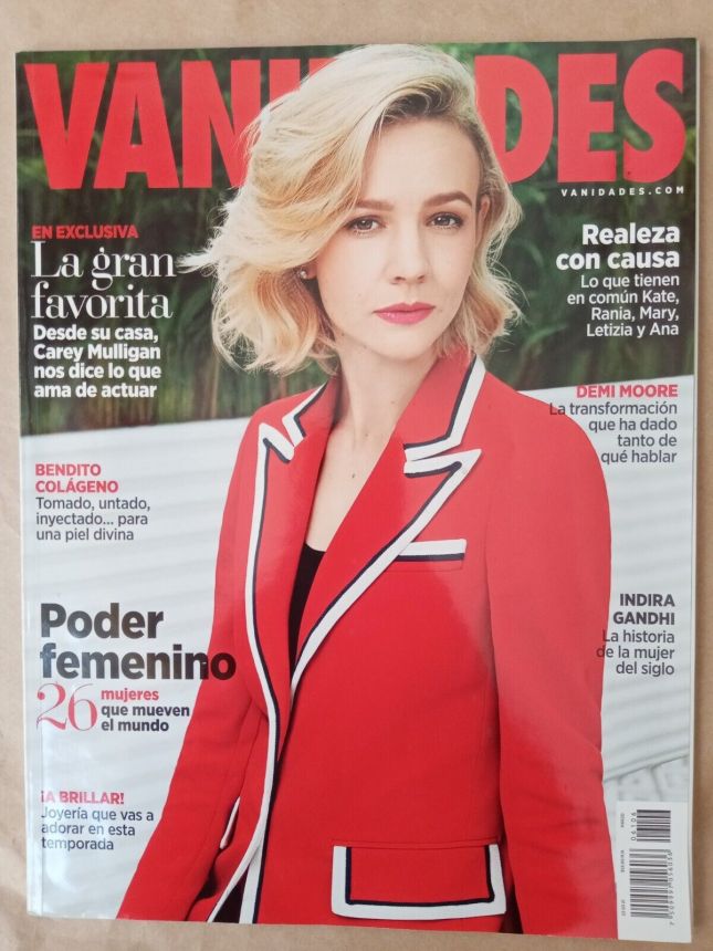 VANIDADES (Mex) magazine side cover  March 2021