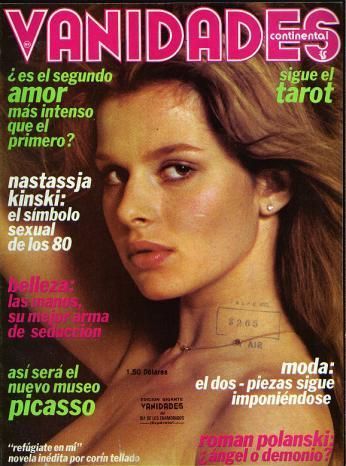 VANIDADES magazine side cover 22 January 1980