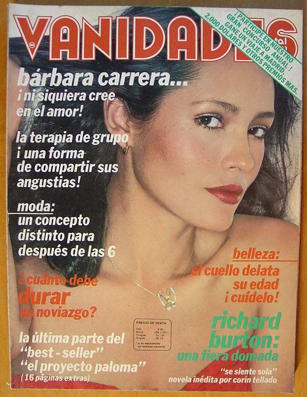 VANIDADES magazine side cover 3 March 1981